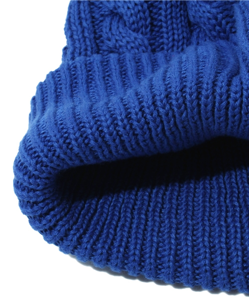 BEAMS（ビームス）の「○BEAMS / 4WAY ケーブル ニットキャップ（ニットキャップ/ビーニー・メンズ・チャコールグレー/ブラック/レッド/イエロー/ブルー/ネイビー・ONE SIZE）」の11枚目の写真