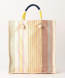NE QUITTEZ PAS! | 〓ne Quittez pas マルチストライプ トートバッグ / ヌキテパ(トートバッグ)