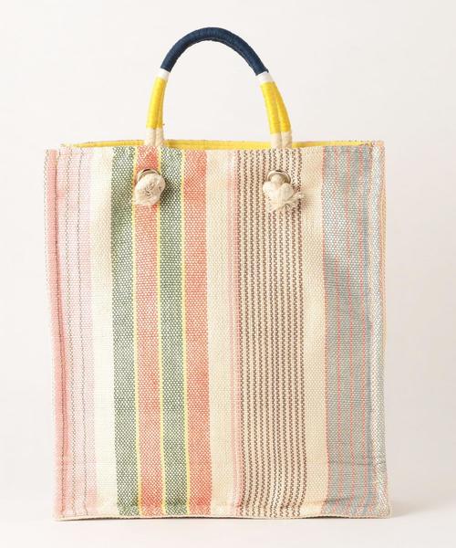 NE QUITTEZ PAS!（ヌキテパ）の「〓ne Quittez pas マルチストライプ トートバッグ / ヌキテパ（トートバッグ・レディース・その他1・FREE）」の7枚目の写真