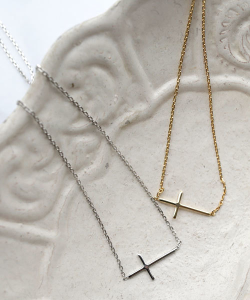 colleca la（コレカラ）の「クロスネックレス（ネックレス・レディース・シルバー/ゴールド・FREE）」の10枚目の写真