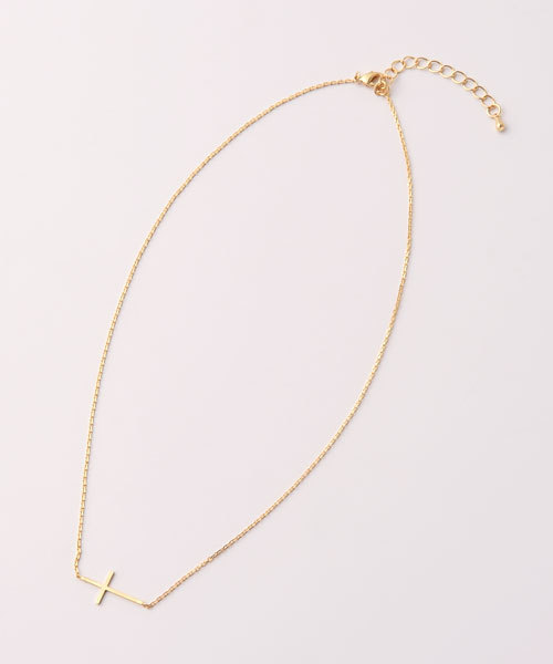 colleca la（コレカラ）の「クロスネックレス（ネックレス・レディース・シルバー/ゴールド・FREE）」の7枚目の写真