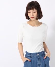 LOWRYS FARM | アソートメローボートネック　796178(Tシャツ/カットソー)