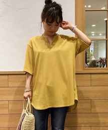 LIPSTAR | スラッシュネックチュニックカットソー(Tシャツ/カットソー)