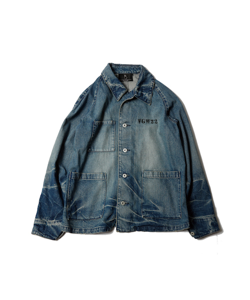 VIRGOwearworks(ヴァルゴウェアワークス)の「VGW COVERALLS(カバーオール・メンズ・オフホワイト/ブラック/インディゴブルー・2/3/4)」の14枚目の写真
