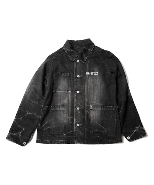 VIRGOwearworks(ヴァルゴウェアワークス)の「VGW COVERALLS(カバーオール・メンズ・オフホワイト/ブラック/インディゴブルー・2/3/4)」の16枚目の写真