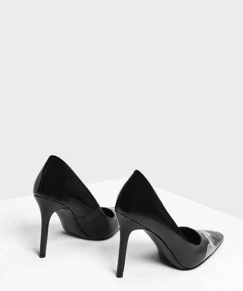 CHARLES & KEITH(チャールズ & キース)の「クラシックポインテッドパンプス / Classic Pointed Pumps(パンプス・レディース・ブラック/レッド・22.5cm/23cm/23.5cm/24.5cm/25cm/25.5cm)」の9枚目の写真