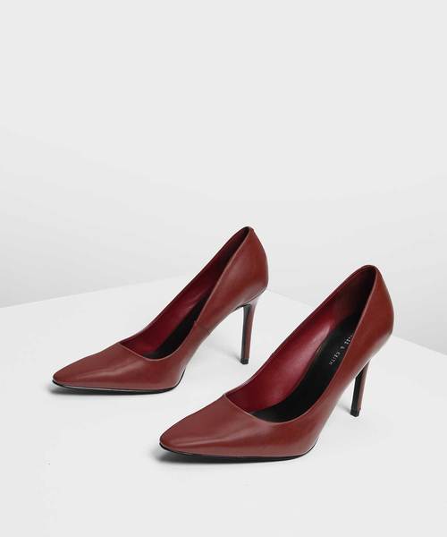 CHARLES & KEITH(チャールズ & キース)の「クラシックポインテッドパンプス / Classic Pointed Pumps(パンプス・レディース・ブラック/レッド・22.5cm/23cm/23.5cm/24.5cm/25cm/25.5cm)」の12枚目の写真