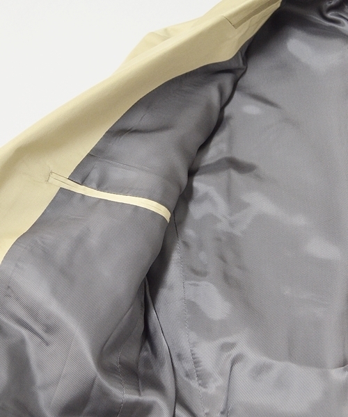 SHIPS JET BLUE（シップスジェットブルー）の「JB: コーマ/ショート2B ジャケット■（テーラードジャケット・メンズ・ベージュ/ネイビー・SMALL/MEDIUM/LARGE）」の5枚目の写真