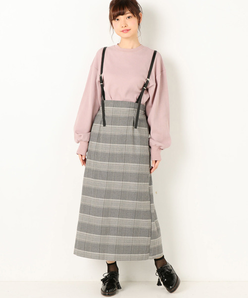 archives（アルシーヴ）の「【WEB限定】サスペンダー付きスカート（スカート・レディース・ブラック/ブラウン/グリーン・MEDIUM）」の12枚目の写真