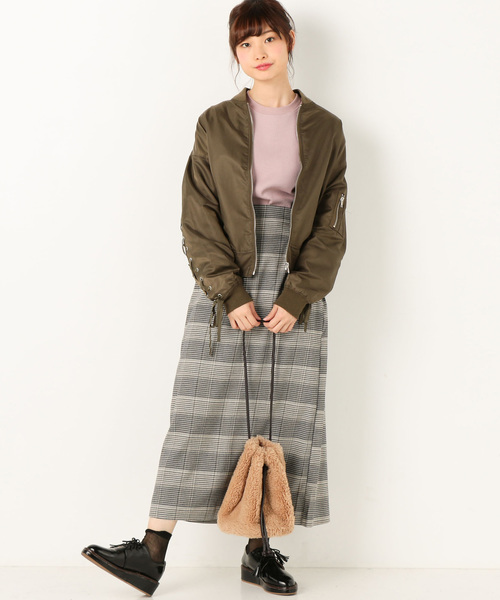 archives（アルシーヴ）の「【WEB限定】サスペンダー付きスカート（スカート・レディース・ブラック/ブラウン/グリーン・MEDIUM）」の13枚目の写真