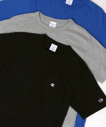 Champion/チャンピオン ロゴワッペン ワンポイント刺繍 半袖Tシャツ