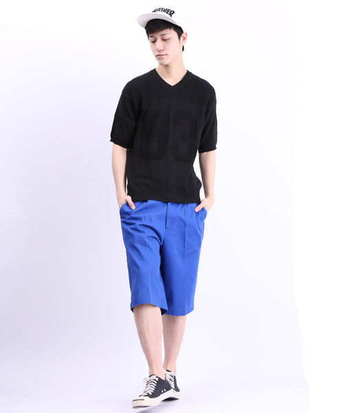 WEGO（ウィゴー）の「WEGO/チノルーズショーツ（チノパンツ・メンズ・ブラック/ベージュ/ロイヤルブルー・LARGE/MEDIUM）」の18枚目の写真