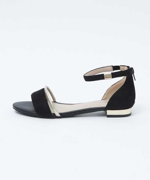 Au BANNISTER（オゥバニスター）の「【WEB別注/追加生産】メタルヒールフラットサンダル（サンダル・レディース・ブラック/カーキ/その他・38/39/35/36/37）」の13枚目の写真