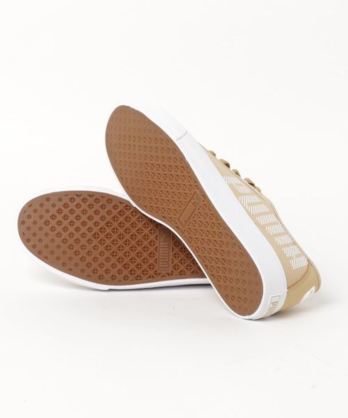 PUMA（プーマ）の「厚底スニーカー PUMA バリ ボールド 369574（スニーカー・メンズ・ベージュ/レッド/ブラック×ホワイト・26cm/27cm/28cm）」の5枚目の写真