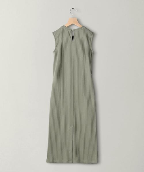 BEAUTY&YOUTH UNITED ARROWS（ビューティーアンドユースユナイテッドアローズ）の「BY トタンテレコマキシワンピース -手洗い可能-（ワンピース・レディース・ブラック/オリーブ/オレンジ系その他/ダークグリーン/ライトグレー・FREE）」の7枚目の写真