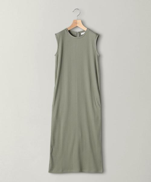 BEAUTY&YOUTH UNITED ARROWS（ビューティーアンドユースユナイテッドアローズ）の「BY トタンテレコマキシワンピース -手洗い可能-（ワンピース・レディース・ブラック/オリーブ/オレンジ系その他/ダークグリーン/ライトグレー・FREE）」の8枚目の写真