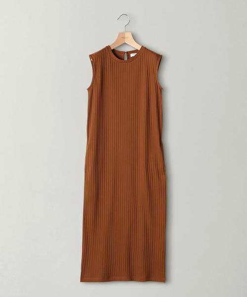 BEAUTY&YOUTH UNITED ARROWS（ビューティーアンドユースユナイテッドアローズ）の「BY トタンテレコマキシワンピース -手洗い可能-（ワンピース・レディース・ブラック/オリーブ/オレンジ系その他/ダークグリーン/ライトグレー・FREE）」の10枚目の写真