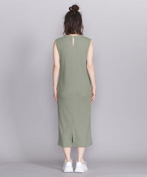 BEAUTY&YOUTH UNITED ARROWS（ビューティーアンドユースユナイテッドアローズ）の「BY トタンテレコマキシワンピース -手洗い可能-（ワンピース・レディース・ブラック/オリーブ/オレンジ系その他/ダークグリーン/ライトグレー・FREE）」の22枚目の写真