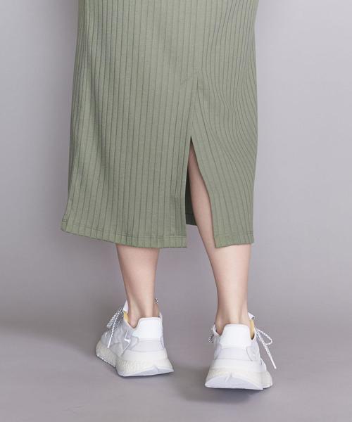 BEAUTY&YOUTH UNITED ARROWS（ビューティーアンドユースユナイテッドアローズ）の「BY トタンテレコマキシワンピース -手洗い可能-（ワンピース・レディース・ブラック/オリーブ/オレンジ系その他/ダークグリーン/ライトグレー・FREE）」の12枚目の写真