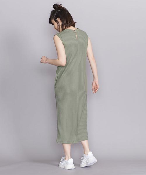 BEAUTY&YOUTH UNITED ARROWS（ビューティーアンドユースユナイテッドアローズ）の「BY トタンテレコマキシワンピース -手洗い可能-（ワンピース・レディース・ブラック/オリーブ/オレンジ系その他/ダークグリーン/ライトグレー・FREE）」の13枚目の写真