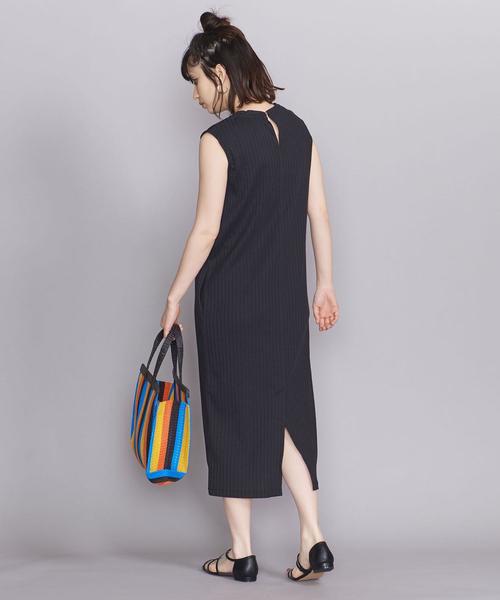 BEAUTY&YOUTH UNITED ARROWS（ビューティーアンドユースユナイテッドアローズ）の「BY トタンテレコマキシワンピース -手洗い可能-（ワンピース・レディース・ブラック/オリーブ/オレンジ系その他/ダークグリーン/ライトグレー・FREE）」の14枚目の写真