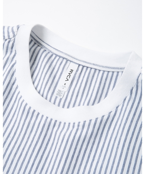 RVCA(ルーカ)の「RVCA レディース FADE OUT DRESS ワンピース/ルーカ ストライプ(ワンピース・レディース・インディゴブルー・SMALL/X-SMALL)」の4枚目の写真
