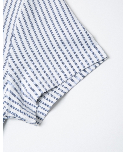 RVCA(ルーカ)の「RVCA レディース FADE OUT DRESS ワンピース/ルーカ ストライプ(ワンピース・レディース・インディゴブルー・SMALL/X-SMALL)」の5枚目の写真