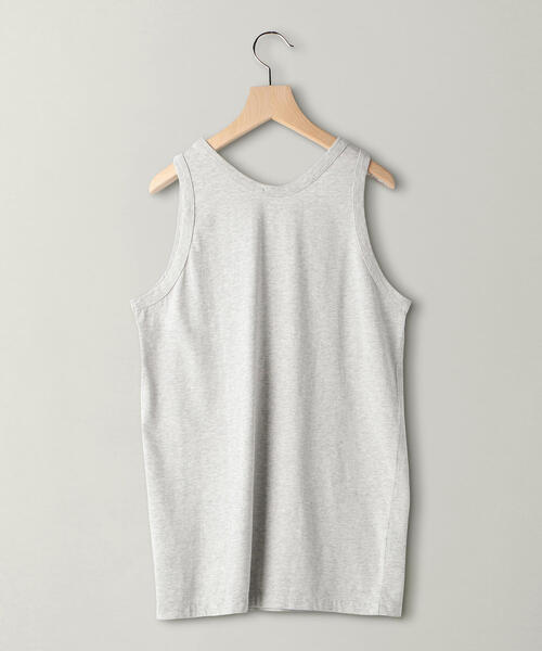 BEAUTY&YOUTH UNITED ARROWS（ビューティーアンドユースユナイテッドアローズ）の「BY ロング タンクトップ -MADE IN JAPAN-（タンクトップ・メンズ・ブラック/ホワイト/グレー・SMALL/MEDIUM/LARGE）」の14枚目の写真