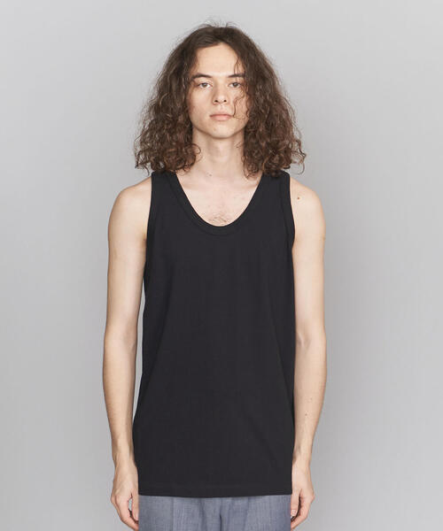 BEAUTY&YOUTH UNITED ARROWS（ビューティーアンドユースユナイテッドアローズ）の「BY ロング タンクトップ -MADE IN JAPAN-（タンクトップ・メンズ・ブラック/ホワイト/グレー・SMALL/MEDIUM/LARGE）」の11枚目の写真
