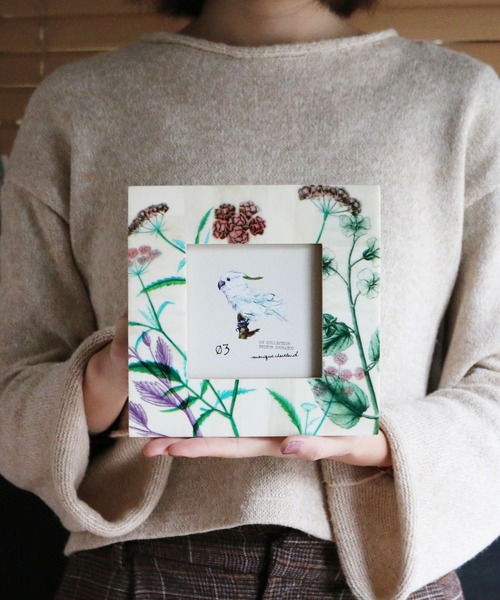 MONIQUE CHARTLAND by GOODY GRAMS（モニークチャートランドバイグッディグラムス）の「PHOTO FRAME-RAISEN フォトフレーム レイゼン（フォトフレーム・レディース・ホワイト・FREE）」の5枚目の写真