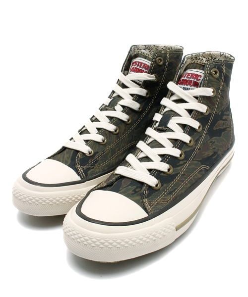 HYSTERIC GLAMOUR（ヒステリックグラマー）の「プリントキャンバス ハイカットスニーカー（スニーカー・レディース・ホワイト系その他/ピンク系その他/グリーン系カモフラージュ・24.5cm/23.5cm）」の3枚目の写真