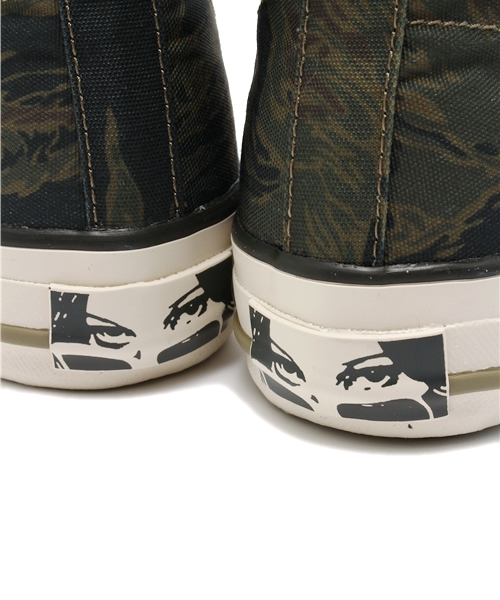 HYSTERIC GLAMOUR（ヒステリックグラマー）の「プリントキャンバス ハイカットスニーカー（スニーカー・レディース・ホワイト系その他/ピンク系その他/グリーン系カモフラージュ・24.5cm/23.5cm）」の8枚目の写真