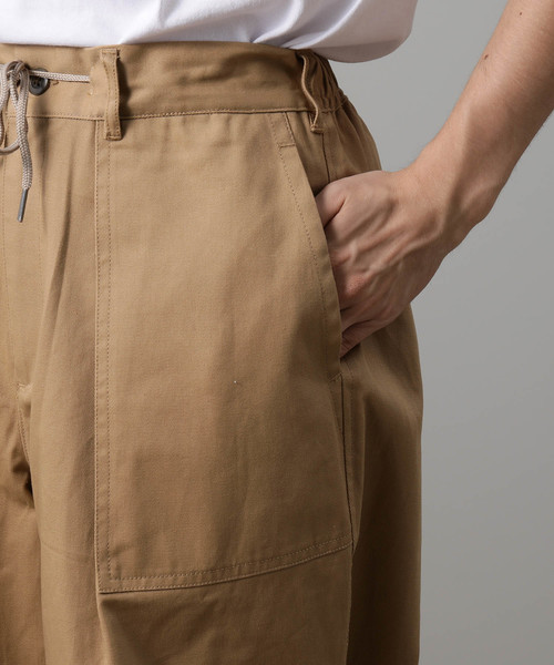 JUNRED(ジュンレッド)の「インタックバルーンパンツ(その他パンツ・メンズ・ベージュ/ブラック・S/M/L)」の9枚目の写真