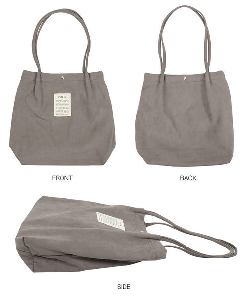 KOBE LETTUCE（コウベレタス）の「フェイクスエードトートバッグ（トートバッグ・レディース・ブラック/パープル/グレー/レオパード・FREE）」の14枚目の写真