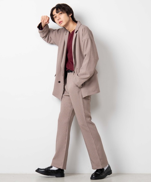 WEGO(ウィゴー)の「WEGO/キープヒートクルーネックカットソー(Tシャツ/カットソー・メンズ・ホワイト/ブラック/ベージュ/ワイン・SMALL/MEDIUM/LARGE)」の13枚目の写真