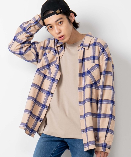 WEGO(ウィゴー)の「WEGO/キープヒートクルーネックカットソー(Tシャツ/カットソー・メンズ・ホワイト/ブラック/ベージュ/ワイン・SMALL/MEDIUM/LARGE)」の19枚目の写真