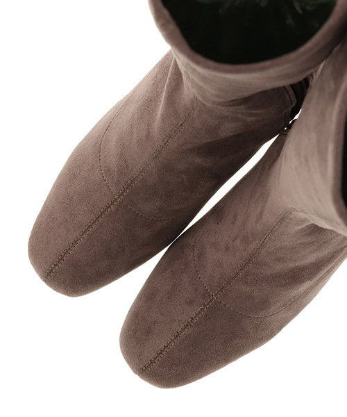 RANDA(ランダ)の「ストレスフリー/ストレッチレインロングブーツ(ブーツ・レディース・ブラウン/グレー/ブラック系その他/ブラック系その他2・LL/S/M/L)」の12枚目の写真