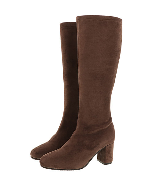 RANDA(ランダ)の「ストレスフリー/ストレッチレインロングブーツ(ブーツ・レディース・ブラウン/グレー/ブラック系その他/ブラック系その他2・LL/S/M/L)」の11枚目の写真