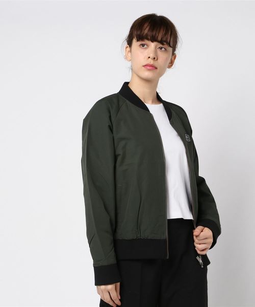 ROXY（ロキシー）の「ROXY/ロキシー RJK194016（MA-1・レディース・ブラック/カーキ・M/L）」の2枚目の写真