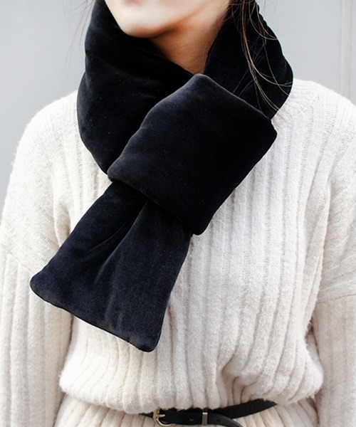 Casselini（キャセリーニ）の「Casselini(キャセリーニ)ベロアマフラー