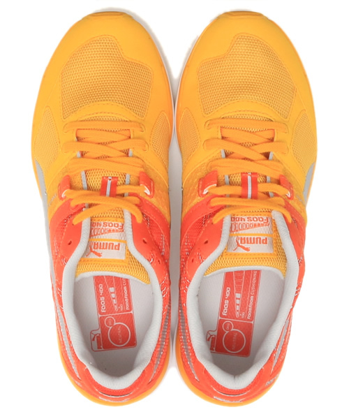 PUMA（プーマ）の「プーマファース 400 J - FAAS（スニーカー・メンズ・オレンジ/ホワイト×ブルー・26.5cm/30.0cm/25.5cm/25cm/31cm/27.5cm/26cm/28cm/27cm/28.5cm/29cm）」の8枚目の写真