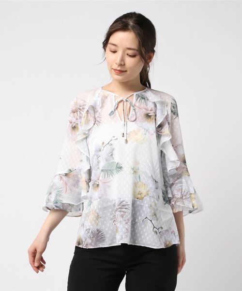 Ted Baker(テッドベーカー)の「MARIIEY(シャツ/ブラウス)」|アイボリー