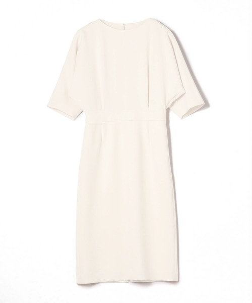 セール Estnation ダブルクロスドルマンスリーブタイトワンピース ワンピース Estnation エストネーション のファッション通販 Zozotown