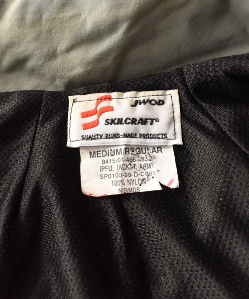 VINTAGE(ヴィンテージ)の「【ヴィンテージ古着】JWOD SKILCRAFT U.S.ARMY リフレクター付き ナイロンジャケット