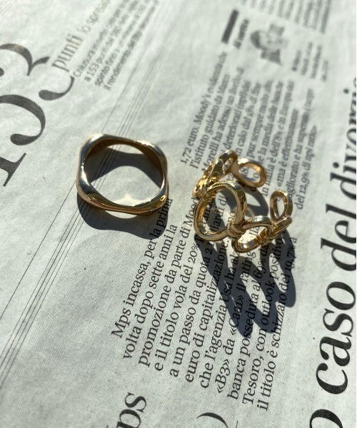 PairPair(ペアペア)の「2セットデザインリング(AR)(リング・レディース・シルバー系その他/シルバー系その他2/ゴールド系その他/シルバー系その他3/ゴールド系その他2/ゴールド/ゴールド系その他3/シルバー/ゴールド系その他4/シルバー系その他4/ゴールド系その他5/シルバー系その他5・FREE)」の15枚目の写真