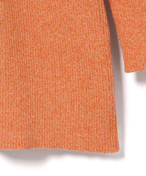 ADAM ET ROPE'（アダムエロペ）の「メランジリブニットプルオーバー（ニット/セーター・レディース・ベージュ系その他/オレンジ系その他・FREE）」の10枚目の写真
