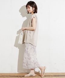 natural couture | タイダイシアースカート(スカート)