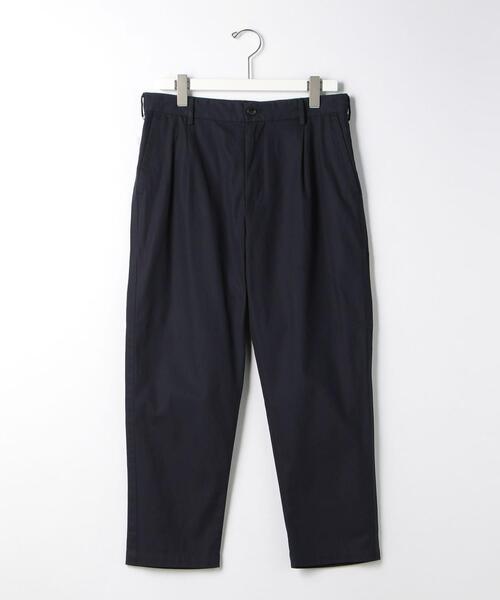 green label relaxing（グリーンレーベルリラクシング）の「CSM ドライツイル 1 プリーツ イージー 9分丈 パンツ（その他パンツ・メンズ・ベージュ/ネイビー/ブラック・SMALL/LARGE/X-LARGE/MEDIUM）」の3枚目の写真