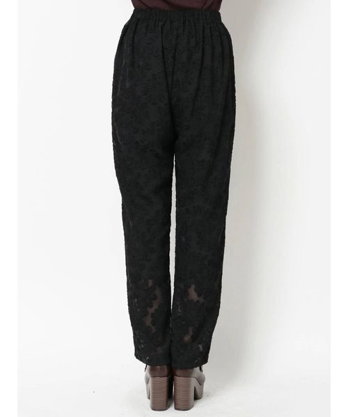 dazzlin（ダズリン）の「フラッフィフレアパンツ（その他パンツ・レディース・オフホワイト/ブラック・FREE）」の15枚目の写真