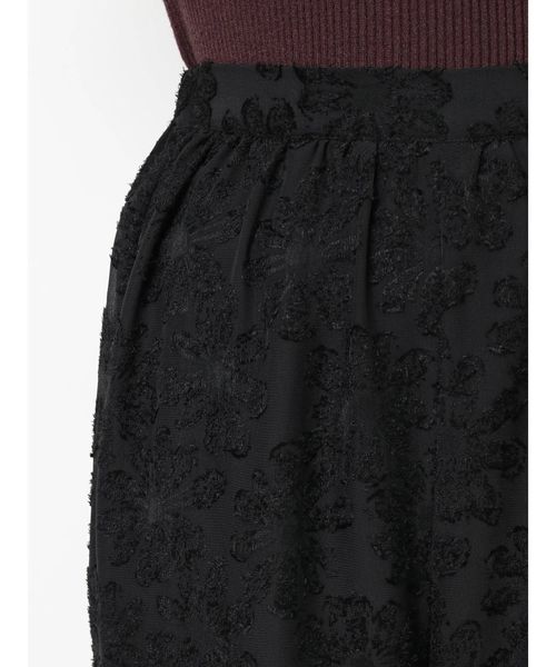 dazzlin（ダズリン）の「フラッフィフレアパンツ（その他パンツ・レディース・オフホワイト/ブラック・FREE）」の14枚目の写真